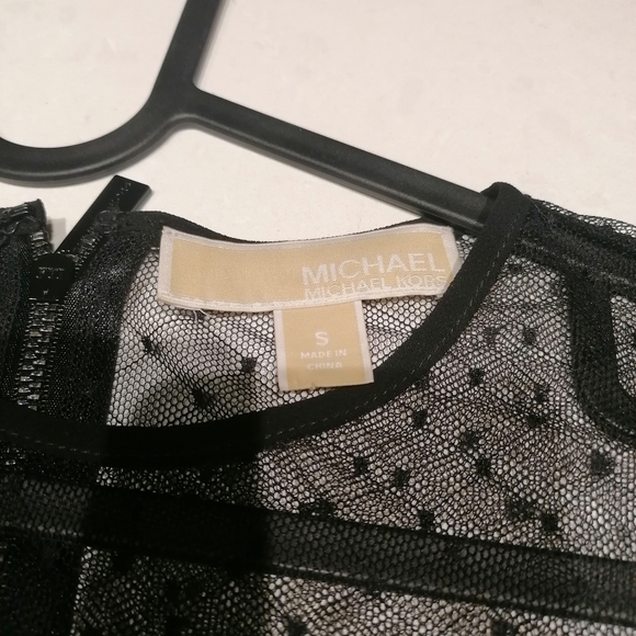 Michael Kors black top/blouse - Picture 2 of 3